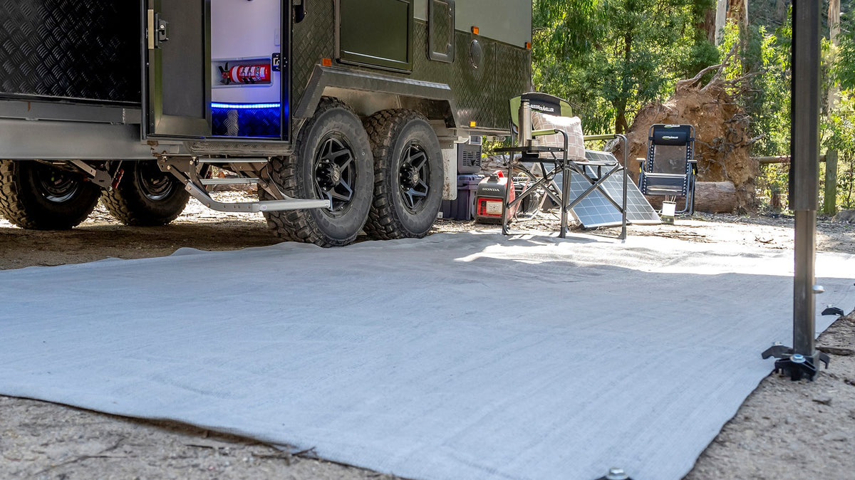 Choosing the Right Caravan Floor Matting for Aussie Campsites