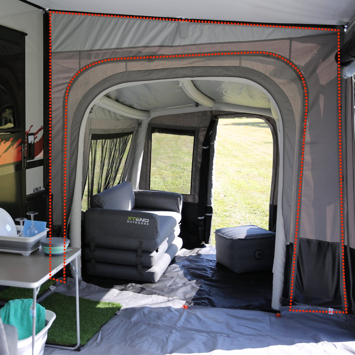 Outer Panel for Extension Room