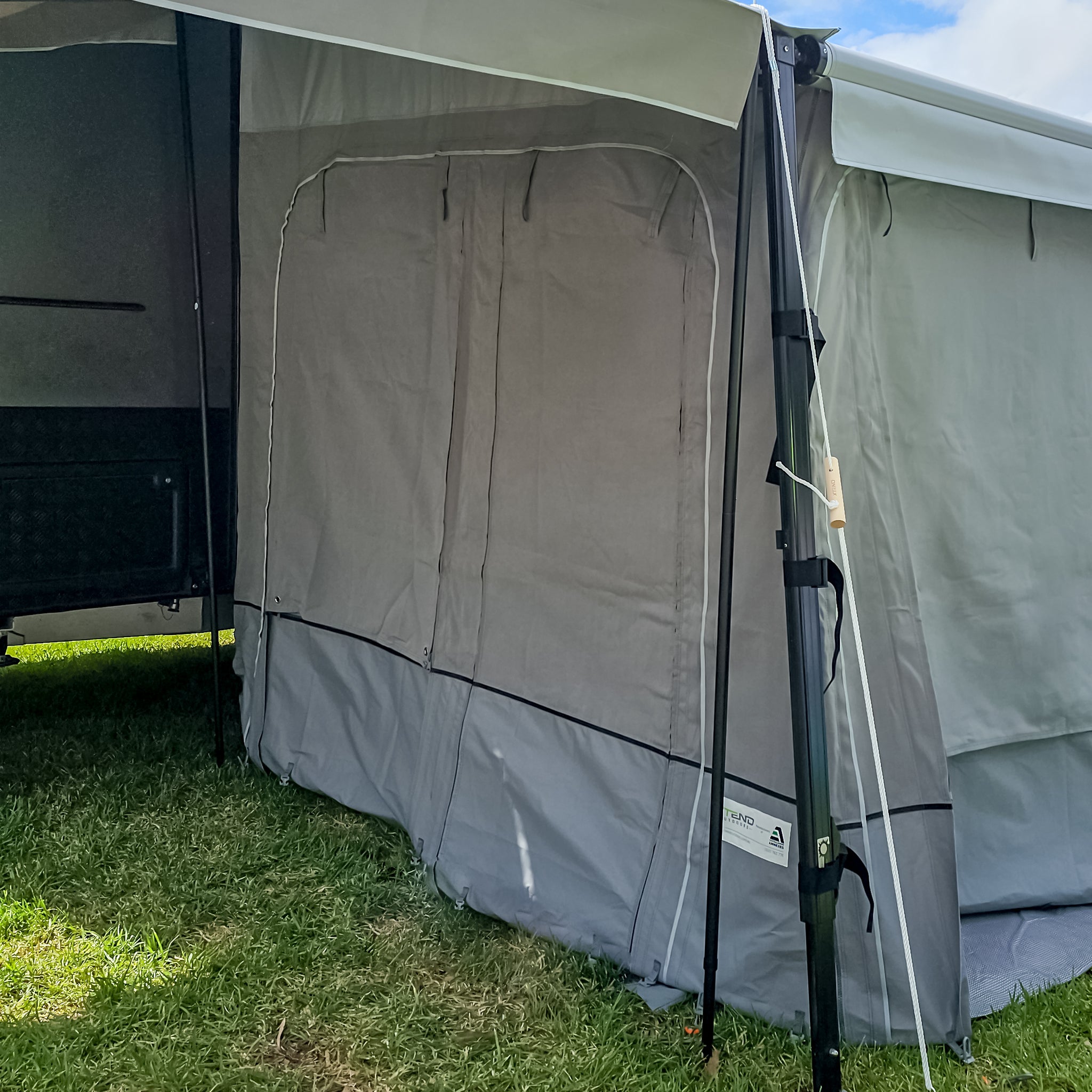 Roll Out Awning Walls - Heavy Duty Canvas