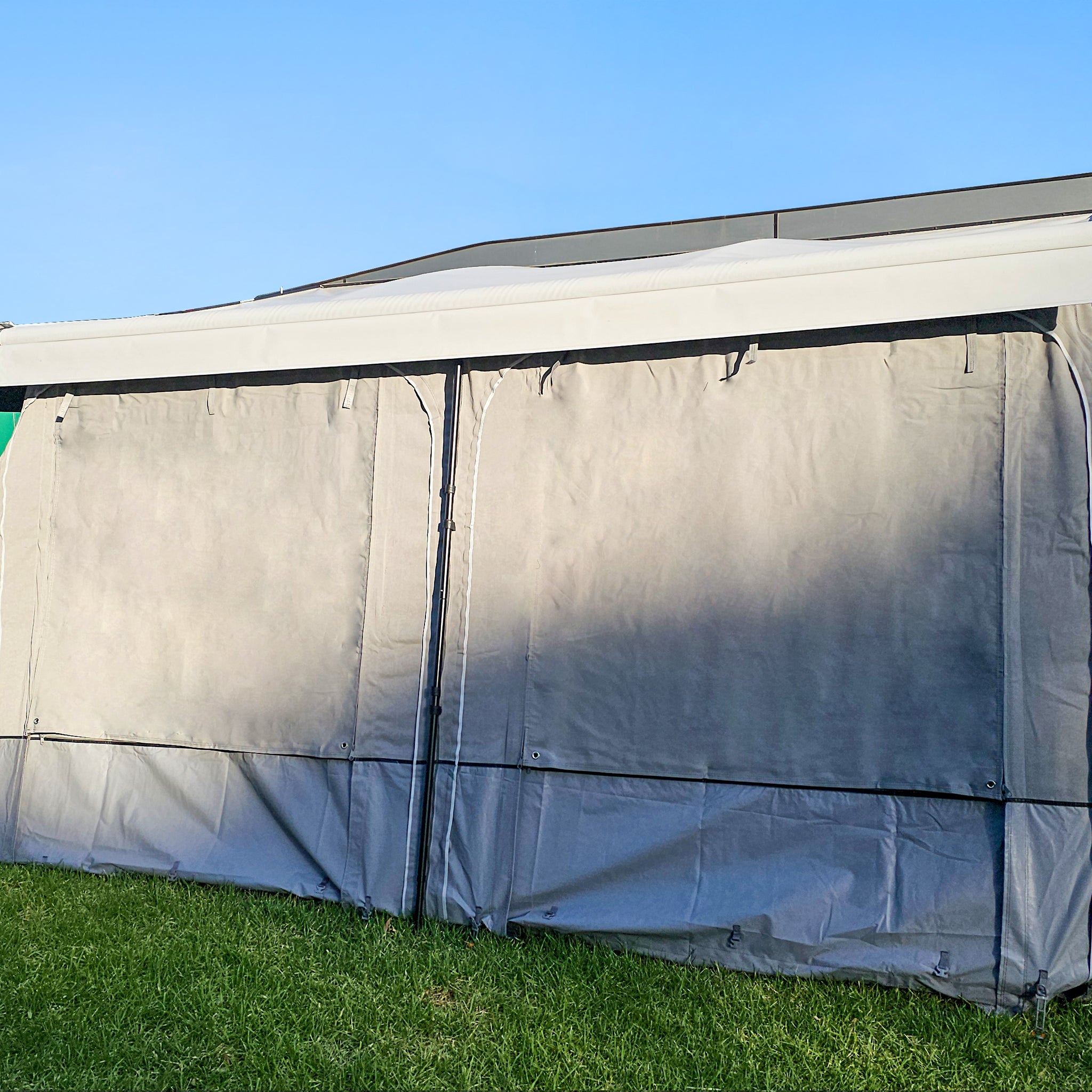 Roll Out Awning Walls - Heavy Duty Canvas