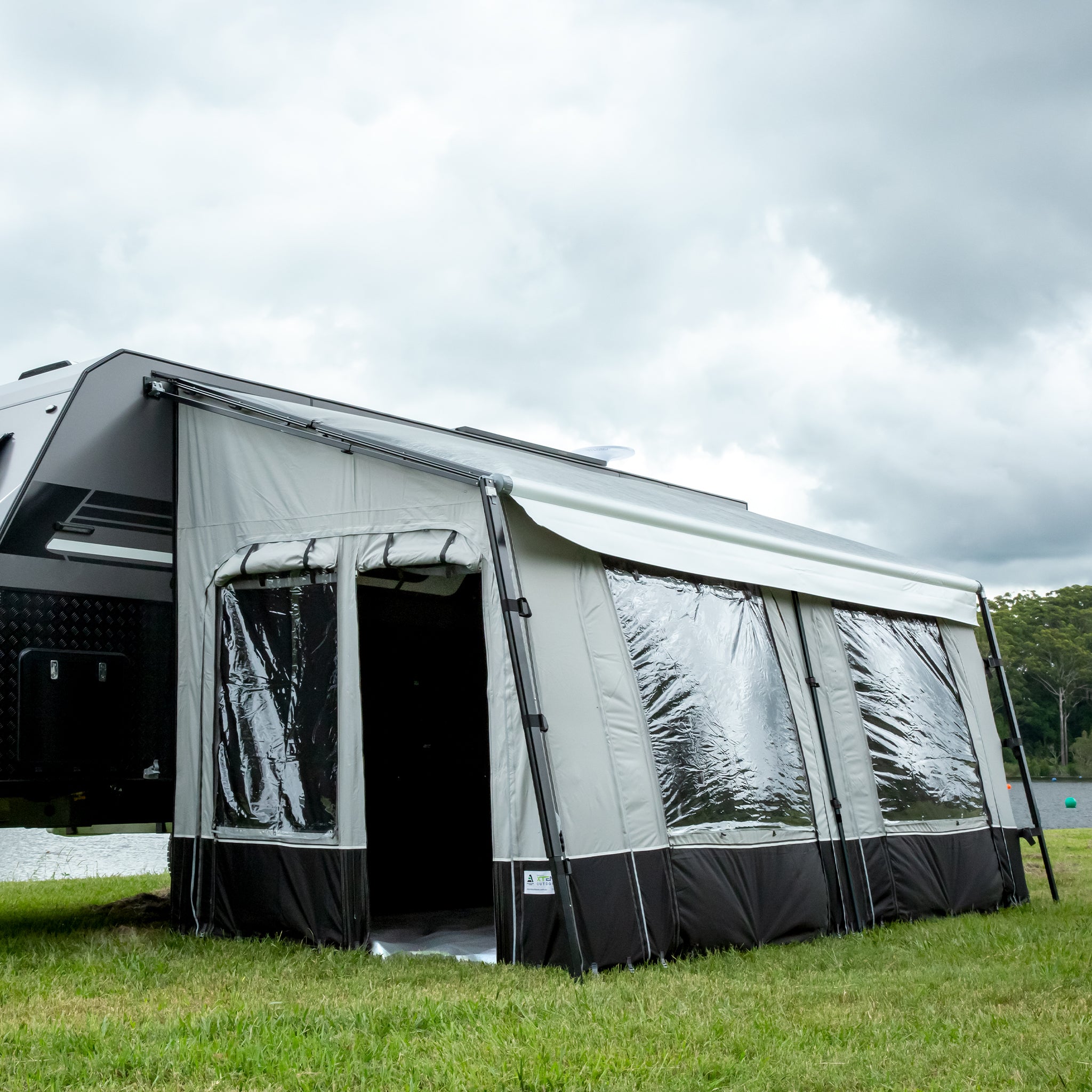 Roll Out Awning Walls - Lightweight