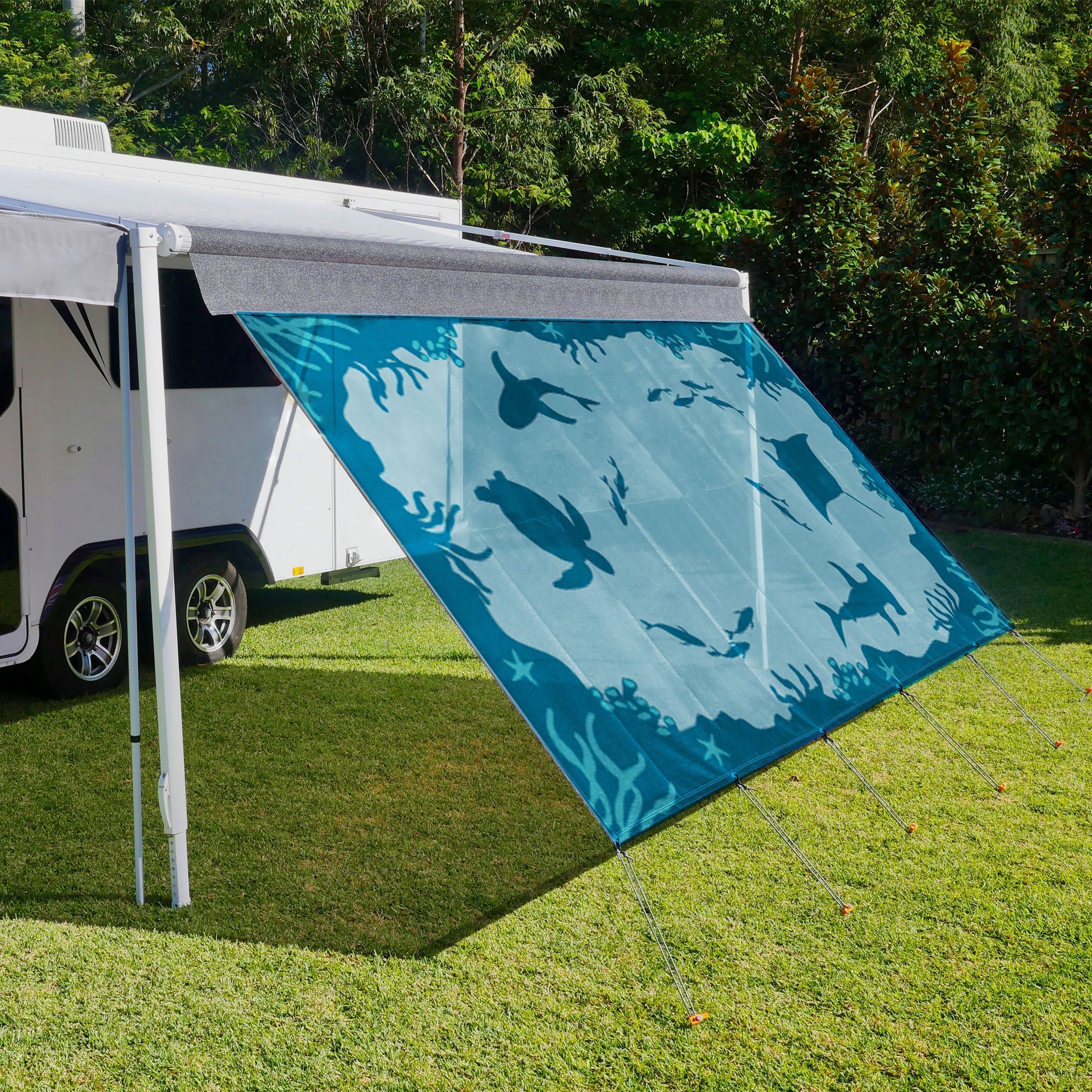 Long Side Art Shade Walls - Xtend Outdoors