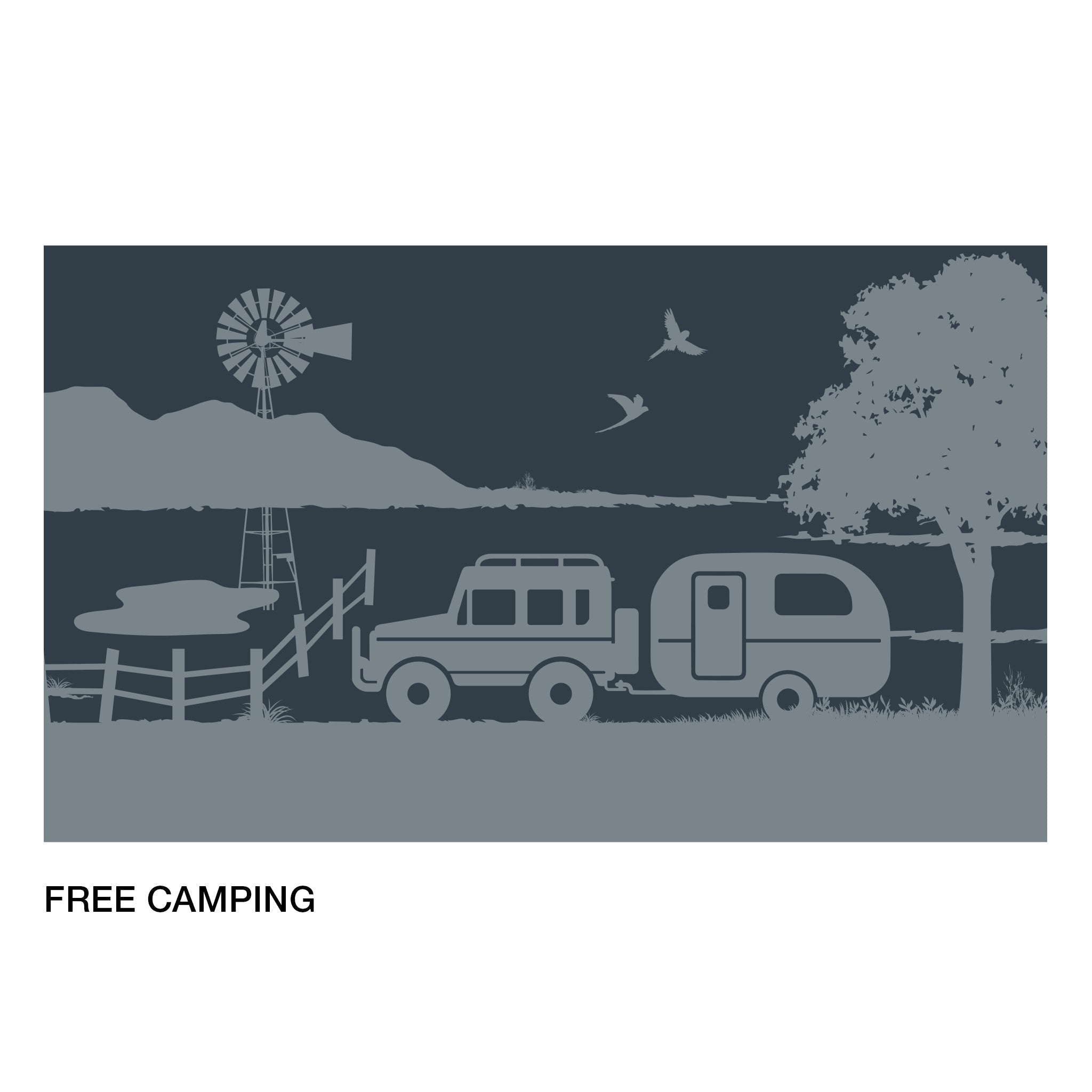 Long Side Art Shade Walls - Xtend Outdoors