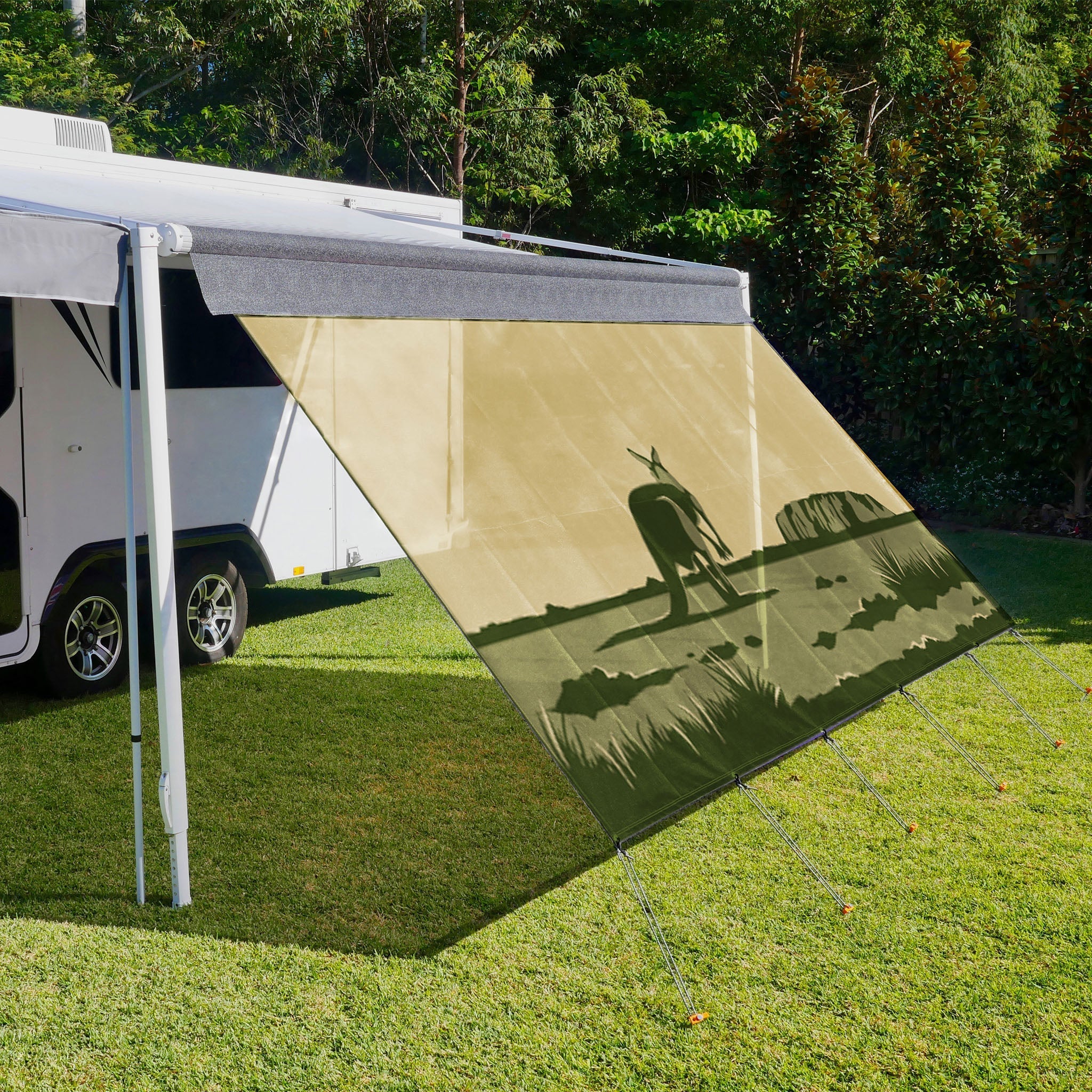 Long Side Art Shade Walls - Xtend Outdoors