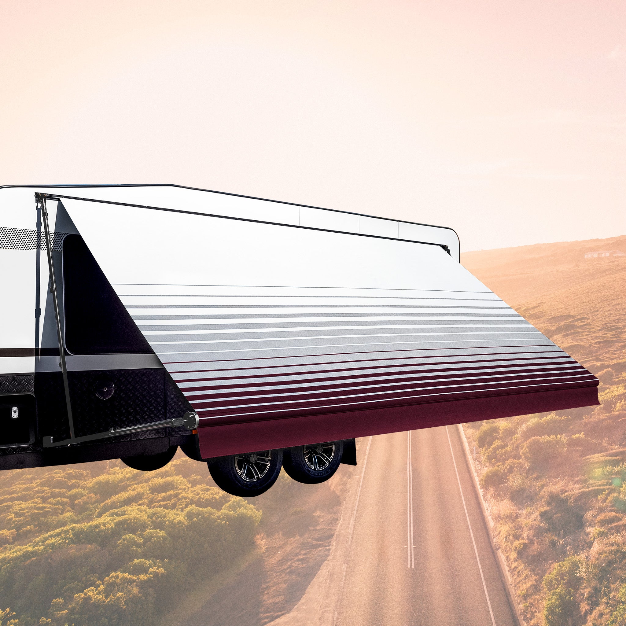 Replacement Vinyl Roof - Burgundy