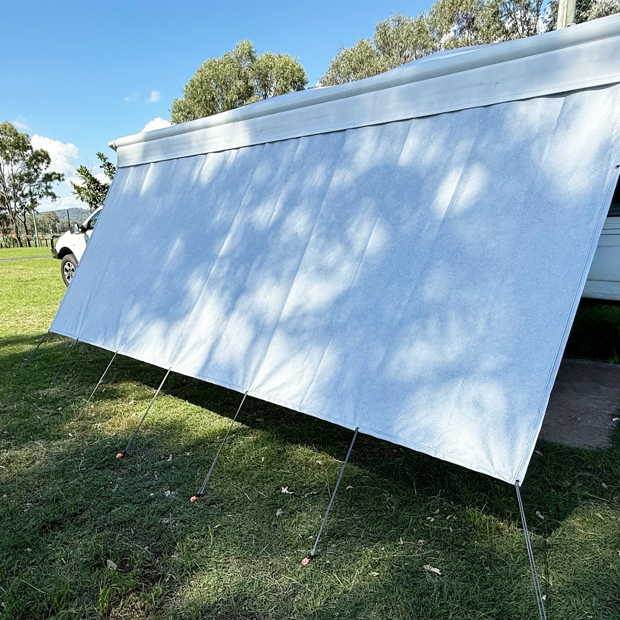 Rain Blocker Privacy Screen Long Side Wall