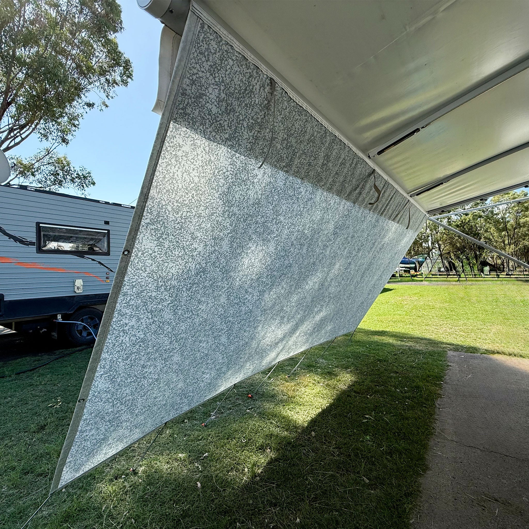 Rain Blocker Privacy Screen Long Side Wall