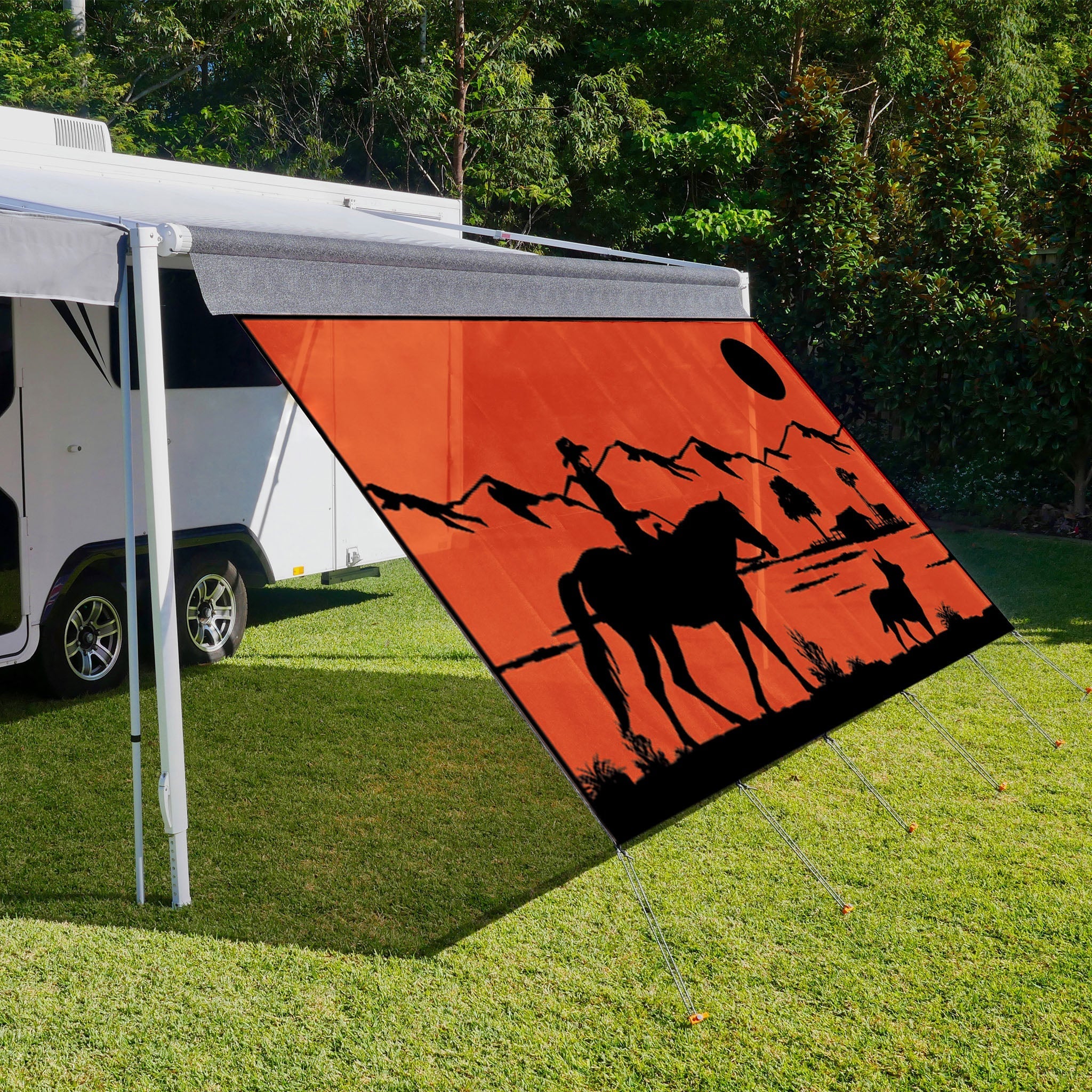 Long Side Art Shade Walls - Xtend Outdoors