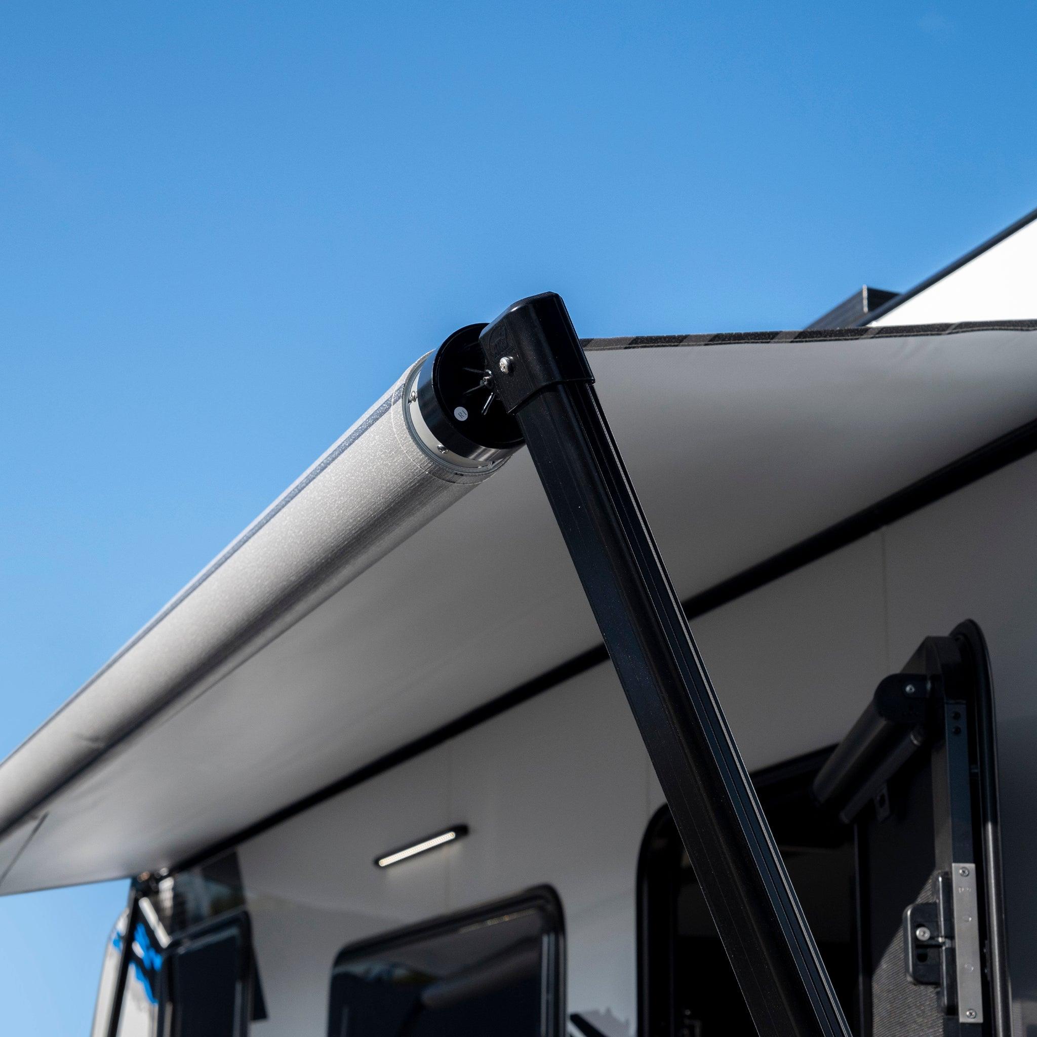 Sunburst Eclipse Awning - Charcoal - Aussie Traveller