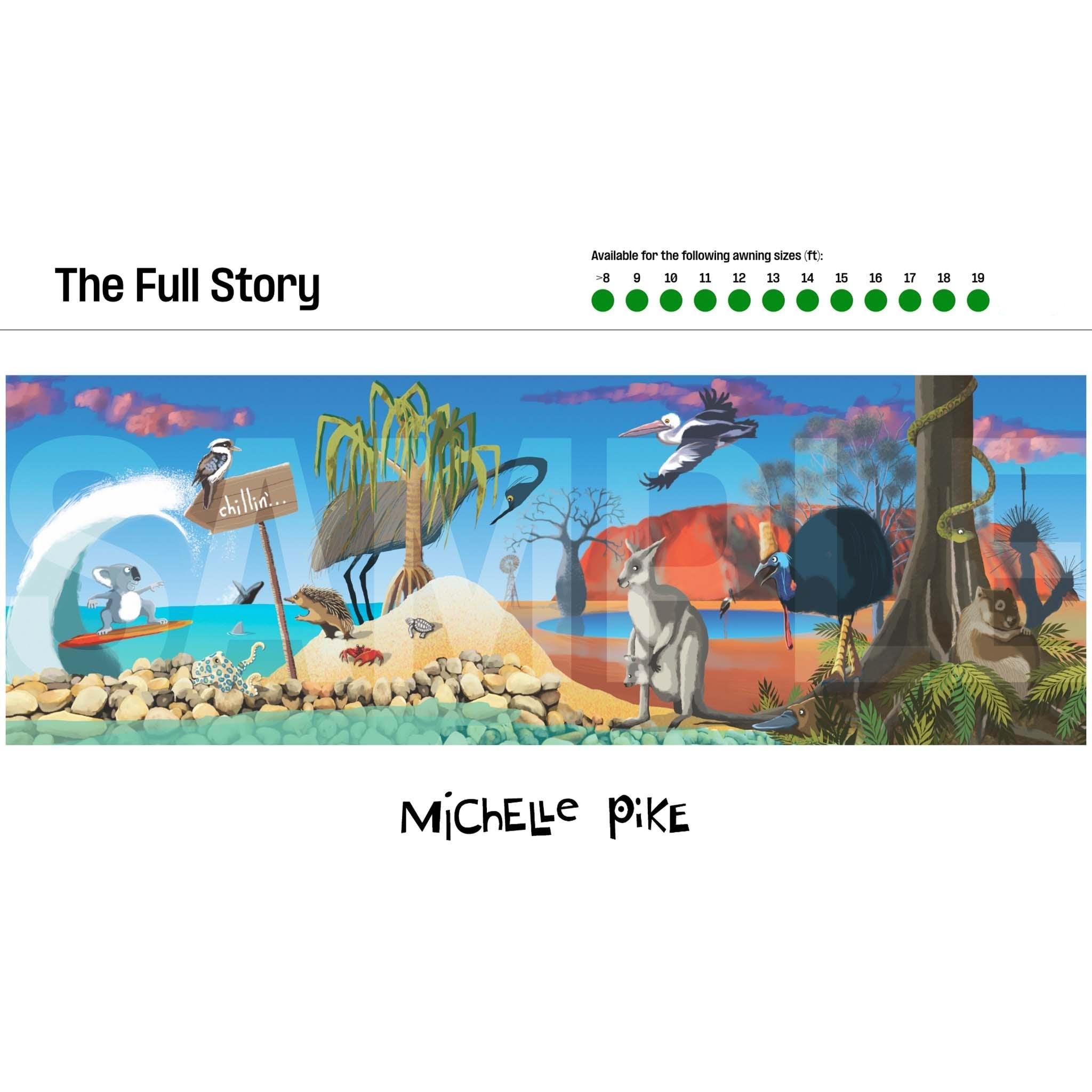 Long Side Art Shade Walls - The Full Story Edition