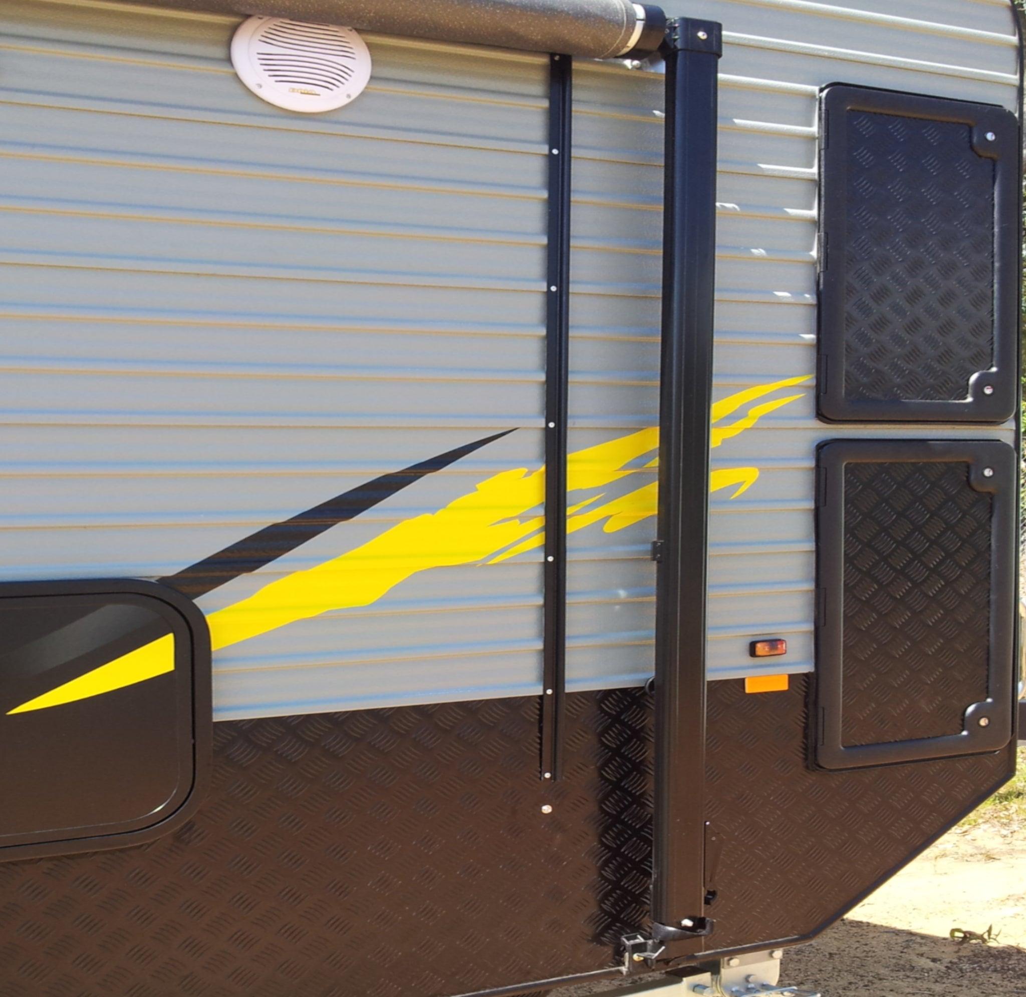 Sunburst Eclipse Awning Frameset - Aussie Traveller